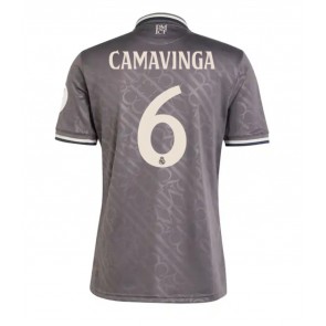 Real Madrid Eduardo Camavinga #6 Replika Tredjetrøje 2024-25 Kortærmet